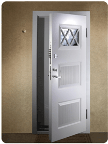 skydas standart wind proof metal doors